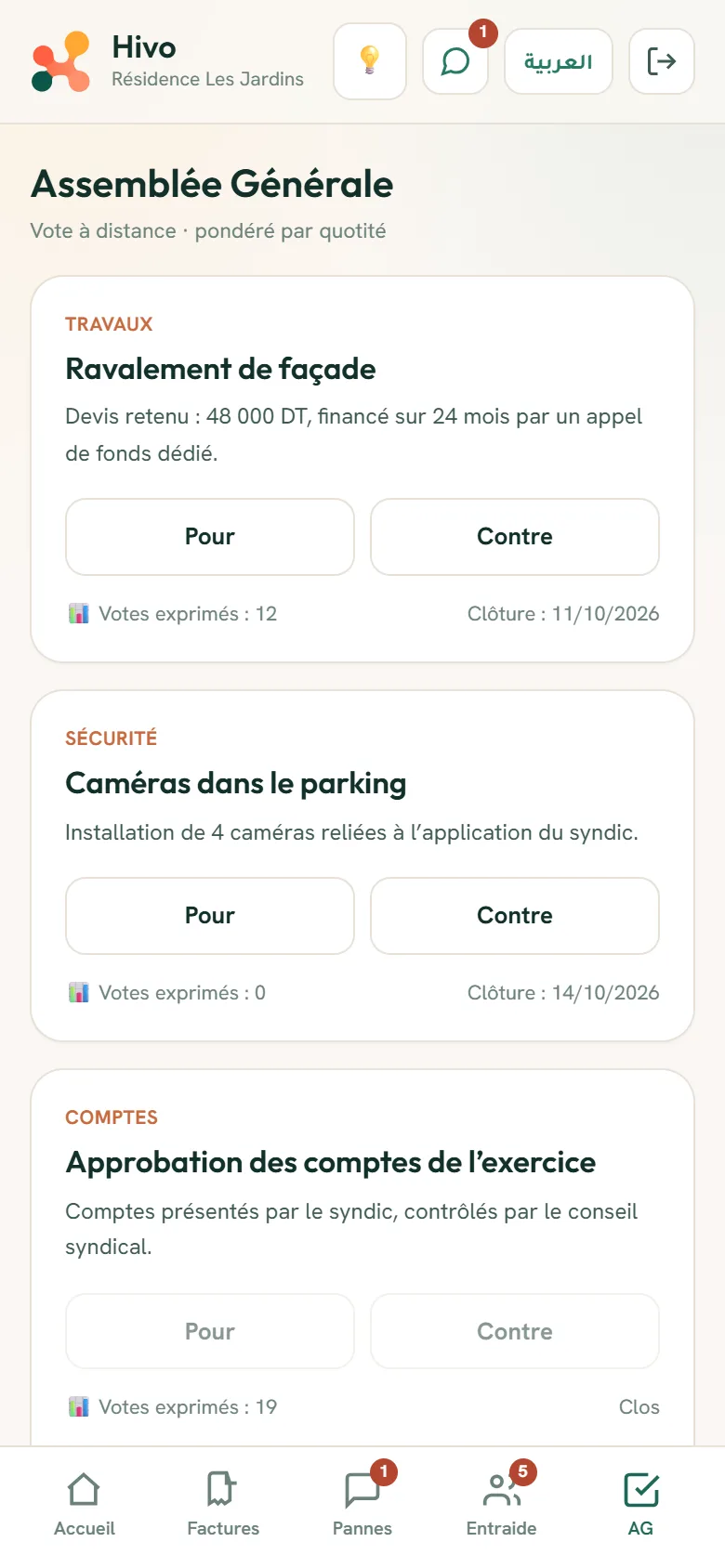 Assemblées